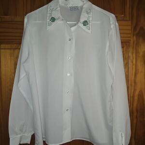 Vintage beautiful Stacey Michaels White M/L